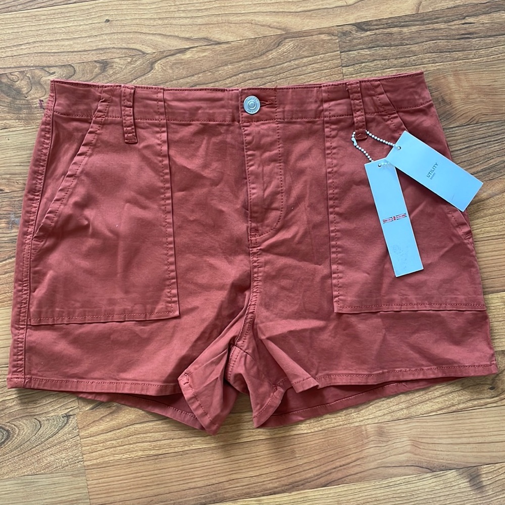 NWT Hudson Utility Short in washed rust